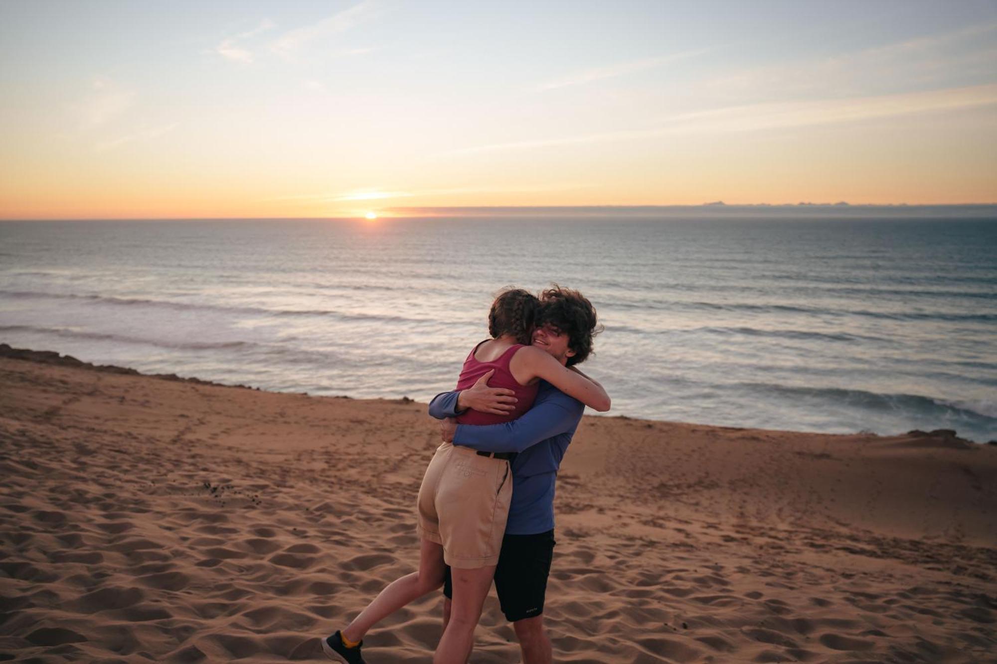 Sable Beach Surf Camp Tamraght Bagian luar foto