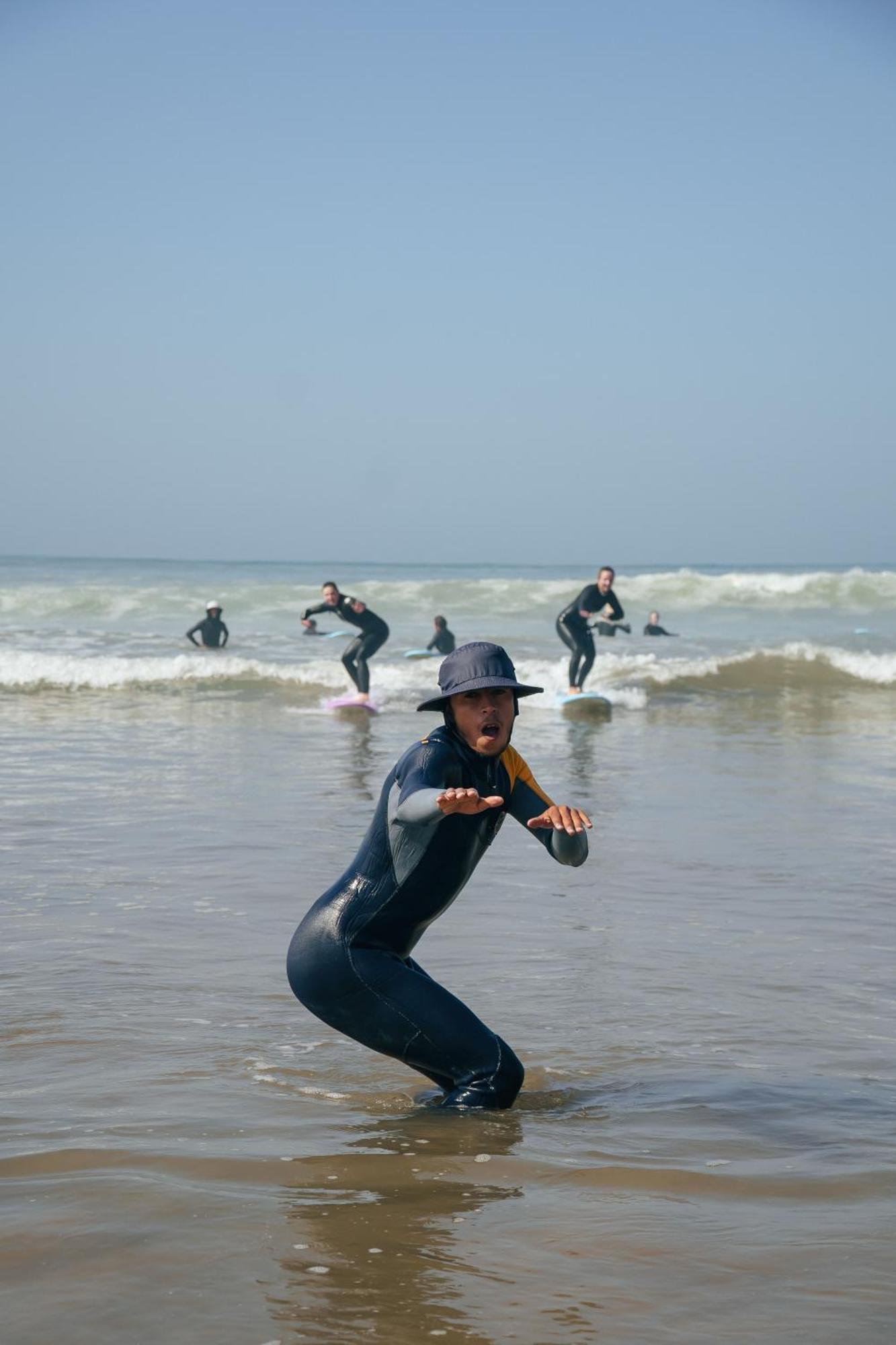 Sable Beach Surf Camp Tamraght Bagian luar foto