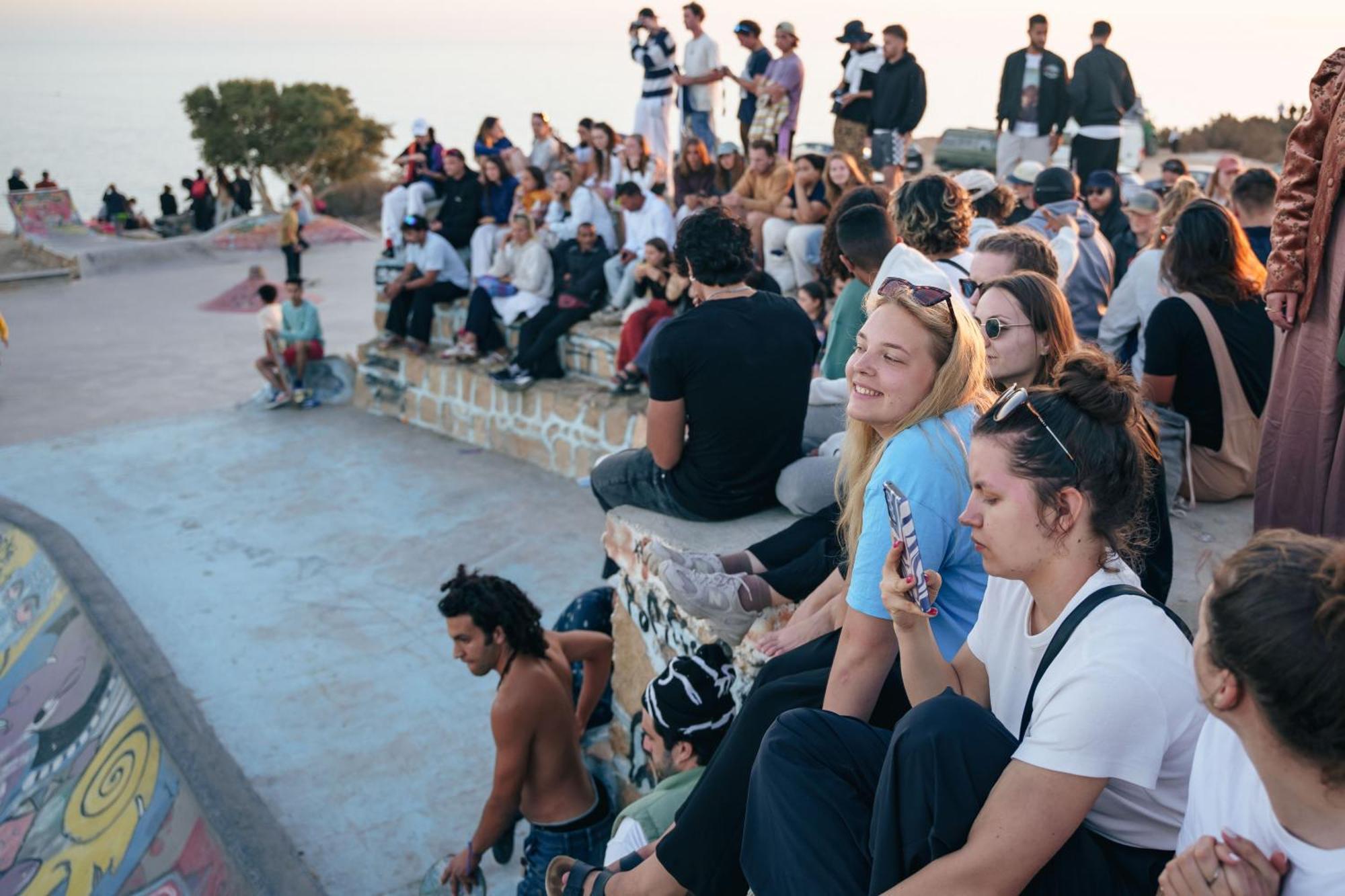 Sable Beach Surf Camp Tamraght Bagian luar foto